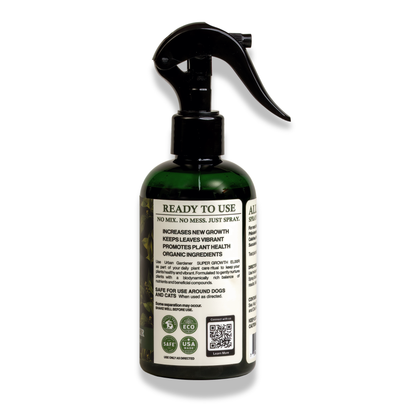 Houseplant Growth Spray | Foliar Feed for Indoor Plants – Super Growth Elixir