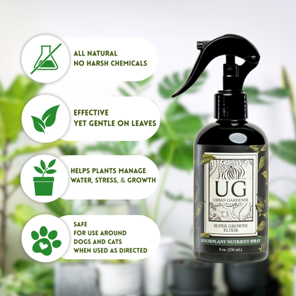 UG 3 Pack Kit - Super Growth Elixir, Say No To Bugs, Leaf Radiance