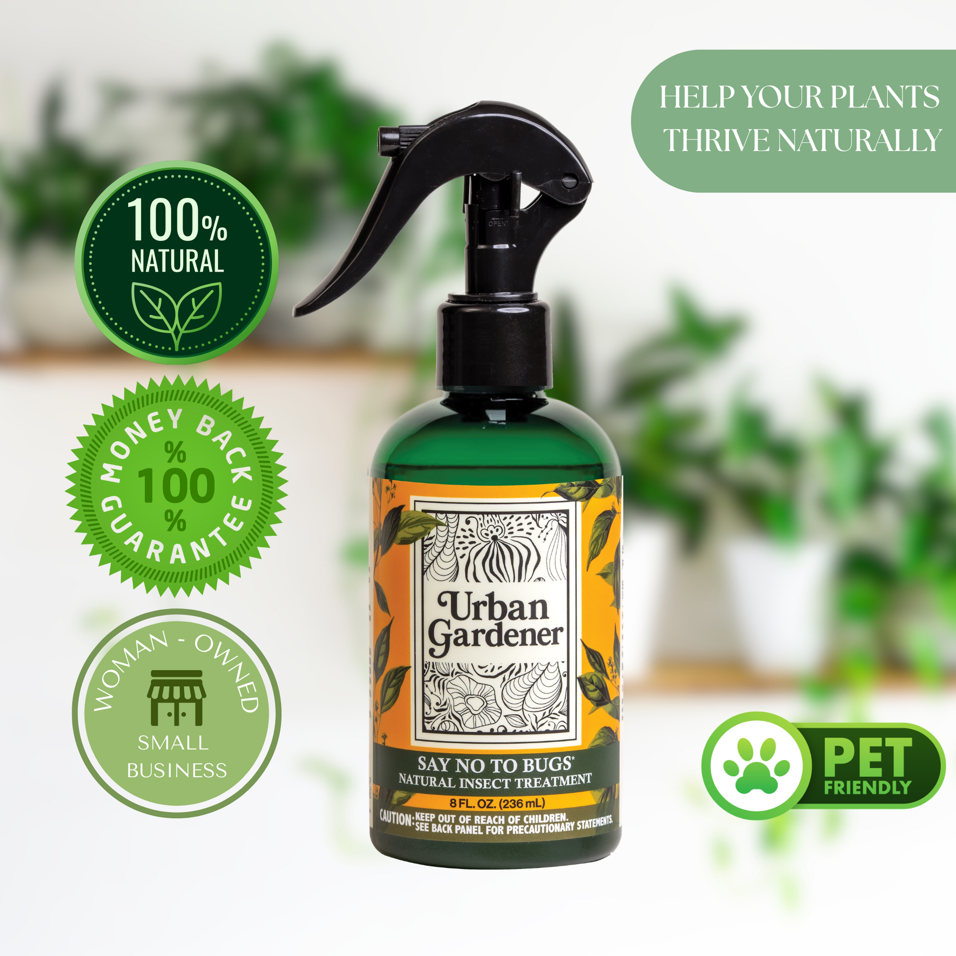natural spray for garden insects Natural Insects Treatment for houseplants – Urban Gardener