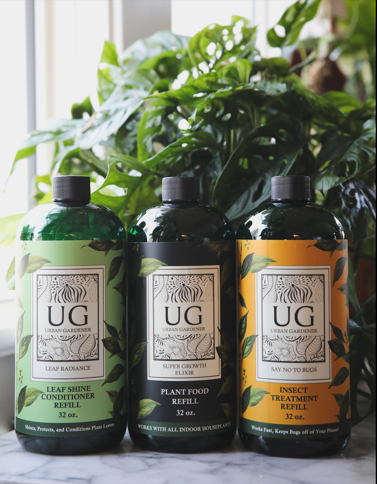 Refill Bottles 3-Pack – Urban Gardener