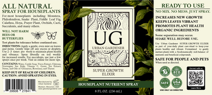 best spray for indoor plants Natural House Plant Care Spray