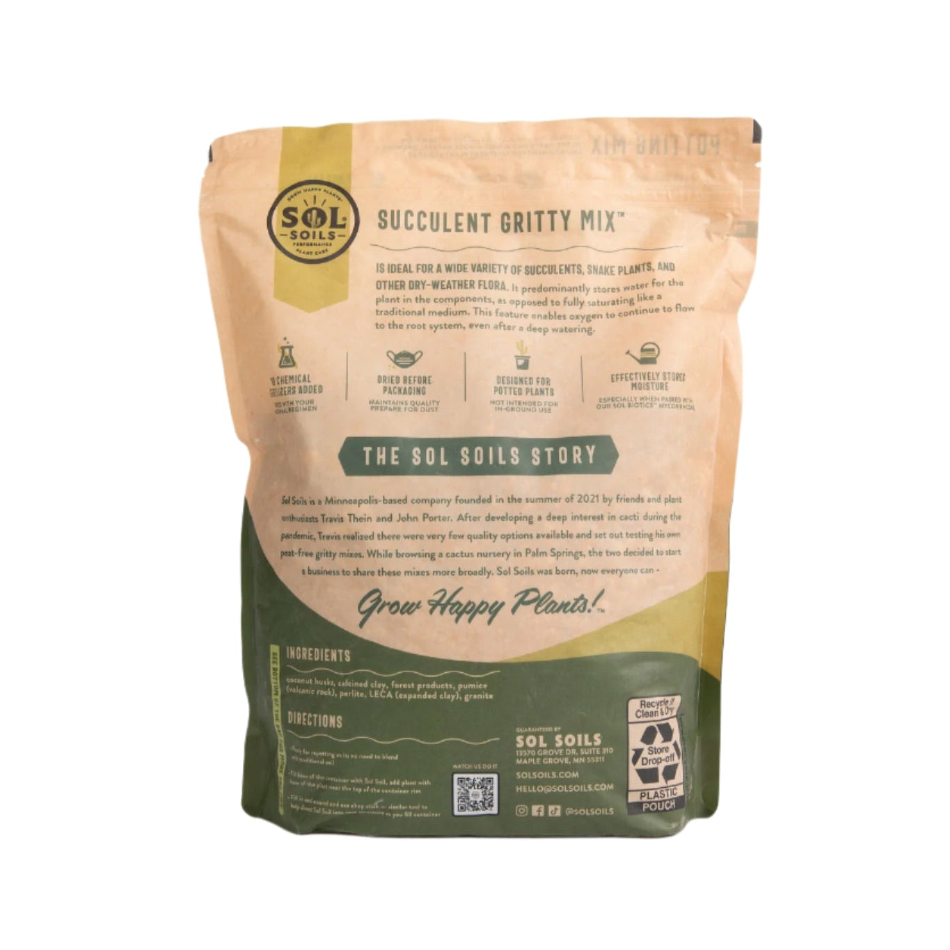 succulent soil gritty mix Sol Soils 1 Qt. Succulent Gritty Mix